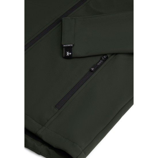 Kjelvik Softshell jas Kevan groen