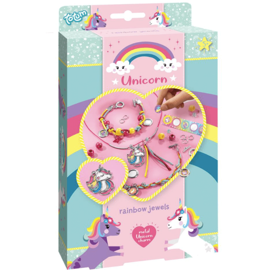 Totum Rainbow Unicorn jewels sieradenset