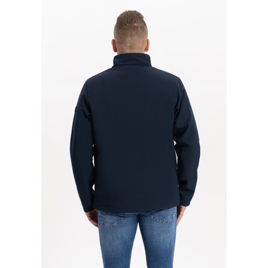 Kjelvik gevoerde Softshell jas Odense Navy
