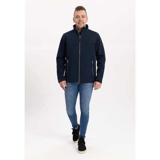 Kjelvik gevoerde Softshell jas Odense Navy