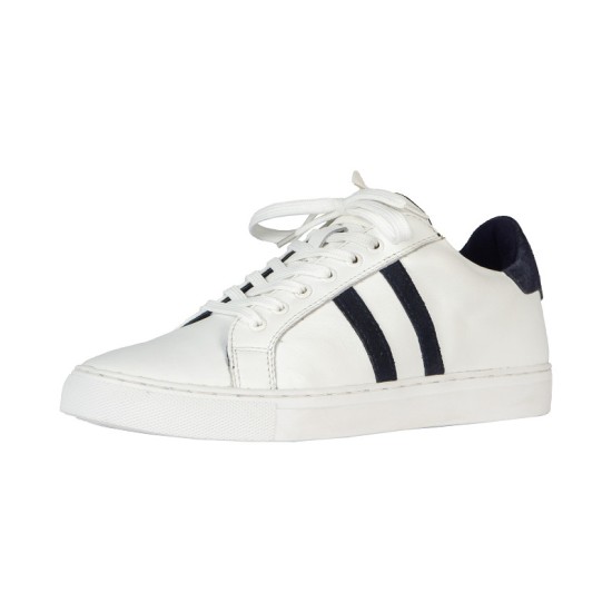 Sneaker Girona wit/blauw Sneaker Girona wit/blauw