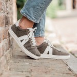 Sneaker Vigo donker taupe Sneaker Vigo donker taupe