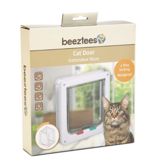 Beeztees Muze Kattendeur 23,5cm