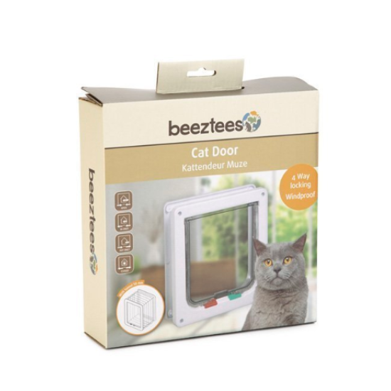 Beeztees Muze Kattendeur 19,2cm