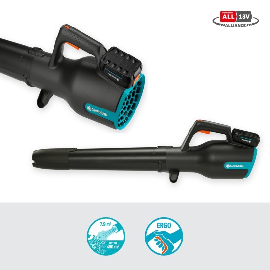 Accu bladblazer Gardena PowerJet 18V P4A