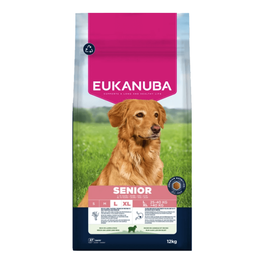 Eukanuba Senior Large Lam Rijst 12kg