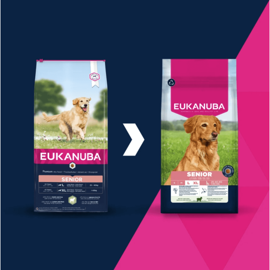 Eukanuba Senior Large Lam Rijst 12kg