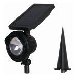 Solar Tuinlamp Texas 120lm Intelligent Hybride Tuinspot