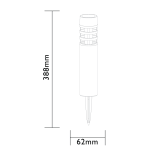 Solar Tuinlamp Montelimar 5lm