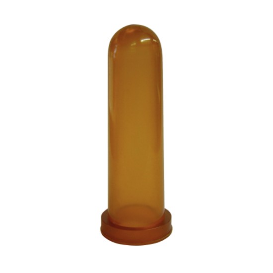 Kalverspeen rubber honing-transparant 10cm Kalverspeen rubber honing-transparant 10cm