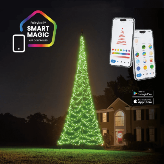 Fairybell SmartMagic 8 meter 1536led rgbw