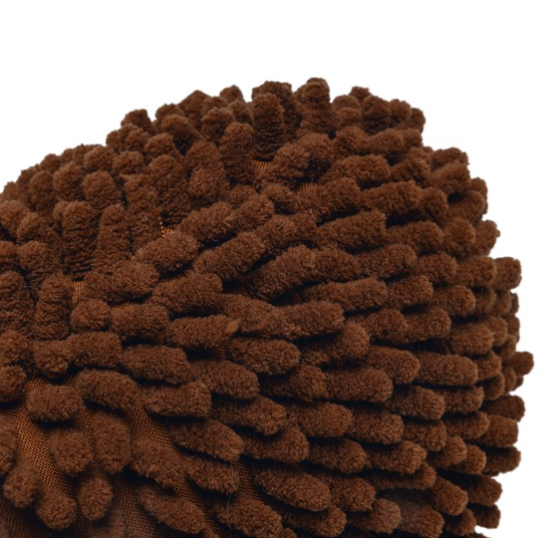 Hondenspeelgoed Egel Spike Pluche Bruin