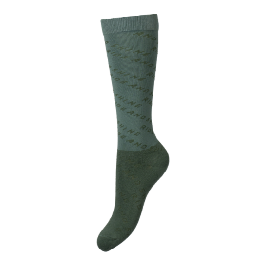 Paardrijsokken Maro hunter green