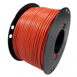 Kabel 1 x 1,5 op haspel per meter Rood Kabel 1 x 1,5 op haspel per meter Rood