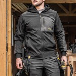 Softshell jas DeWalt Tough Zwart Softshell jas DeWalt Tough Zwart