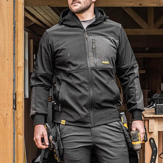 Softshell jas DeWalt Tough Zwart Softshell jas DeWalt Tough Zwart