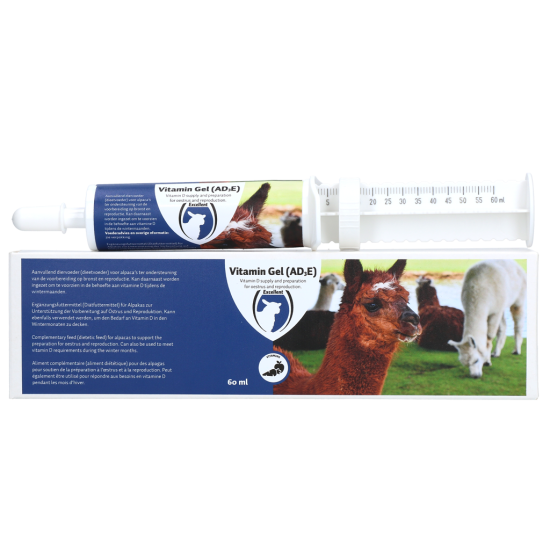 Excellent Alpaca Vitamine Gel (A, D3 & E) 60ml