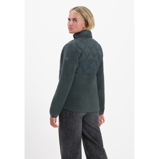 Kjelvik Nowi Dames Fleece sherpa Green