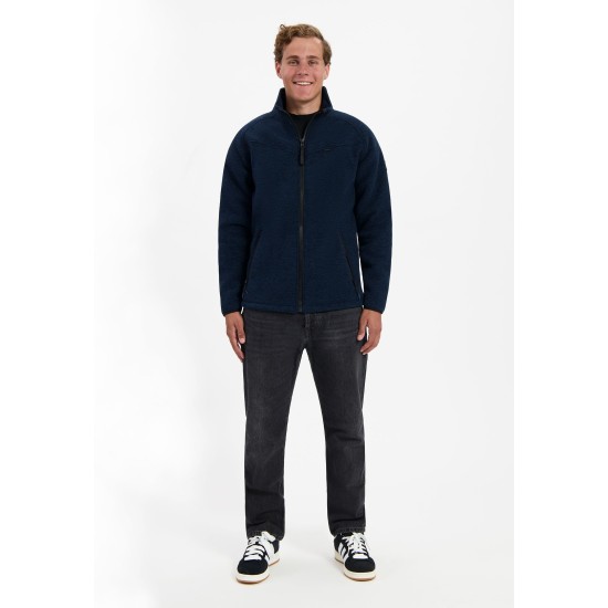 Kjelvik Darius Fleecevest Navy