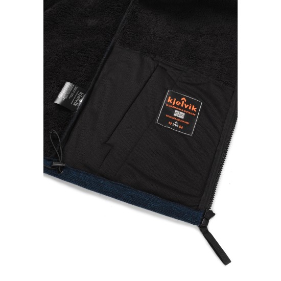 Kjelvik Darius Fleecevest Navy