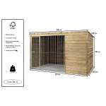 Hondenkennel Sam Grenen Voldux