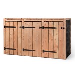 Kliko 3 containers ombouw Fleur