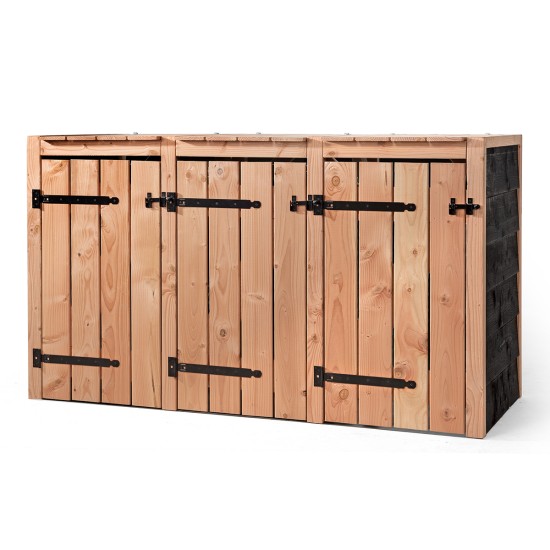 Kliko 3 containers ombouw Fleur