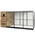 Vogelverblijf volière R10 links Voldux Vogelverblijf volière R10 links Voldux