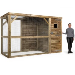 Vogelverblijf volière Toon Rechts Voldux