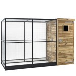 Vogelverblijf volière Thomas Rechts Voldux