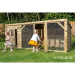 Kippenhok Brit XL Voldux Kippenhok Brit XL Voldux