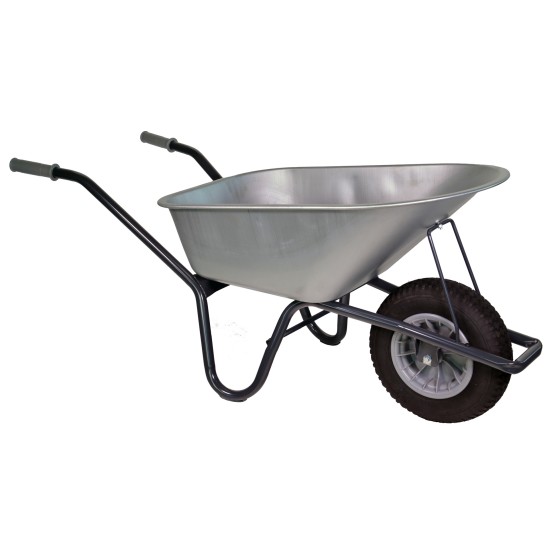 Kruiwagen Hummer 85L zink