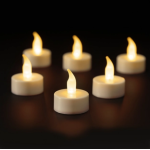 LED theelicht bewegende vlam op batterij