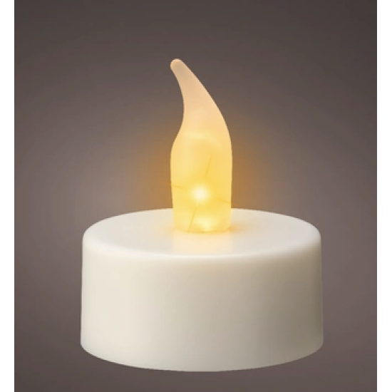 LED theelicht bewegende vlam op batterij