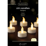 LED theelicht bewegende vlam op batterij