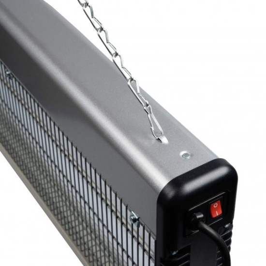 Insectenlamp Eurom Fly Away metal 40led