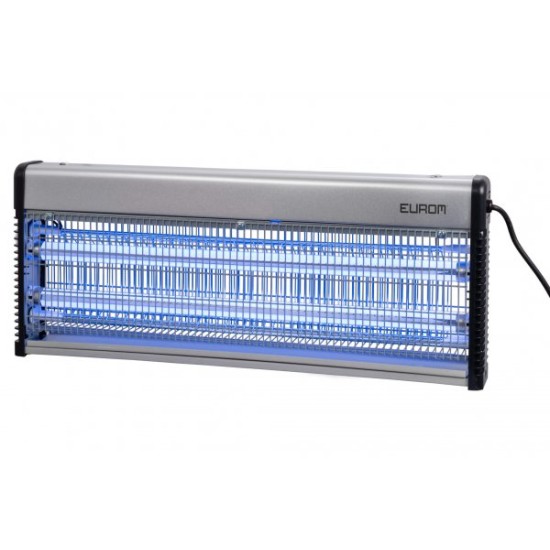 Insectenlamp Eurom Fly Away metal 40led