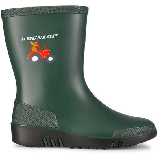 Dunlop Kinderlaars groen tractor