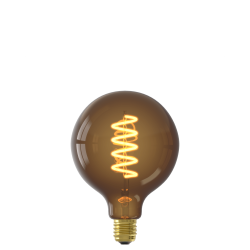 Calex Globe G125 Natural Straight filament E27 Dimbaar