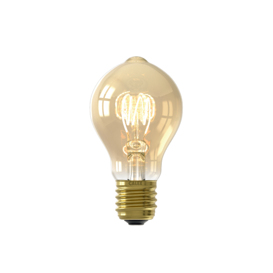 Calex A60 Goud Flex Filament E27 3-stap dimmer Calex A60 Goud Flex Filament E27 3-stap dimmer