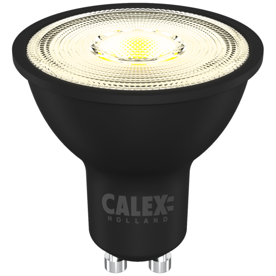 Calex Reflector GU10 Ledlamp Zwart CCT Dimbaar