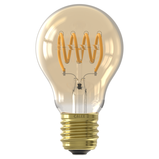 Calex Dag en Nacht Sensor A60 Goud Flex filament E27 Calex Dag en Nacht Sensor A60 Goud Flex filament E27