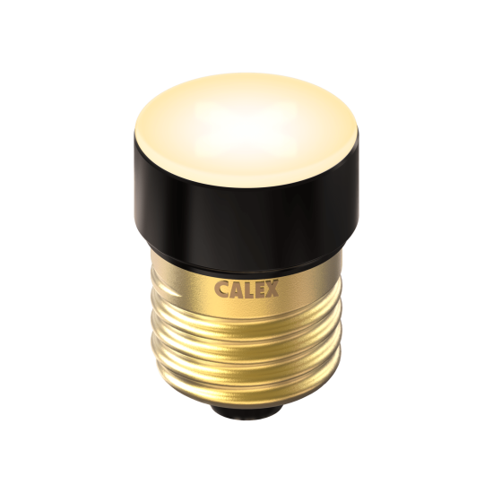 Calex Mini Lamp - E27 - 3-staps dimbaar - Zwart