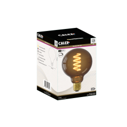 Calex Globe G95 Natural Flex Filament E27 Dimbaar
