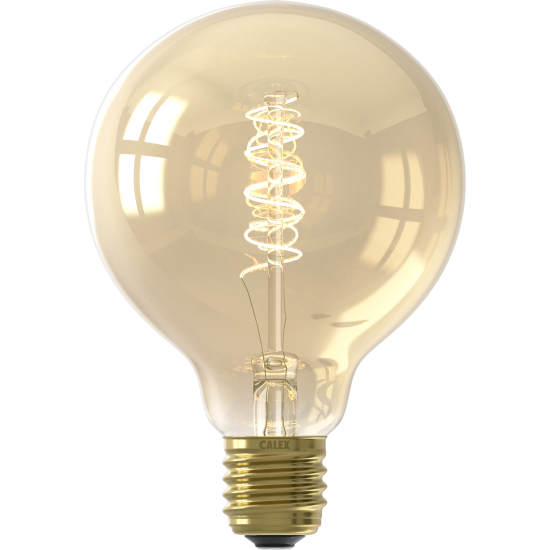 Calex Globe G95 Goud Flex Filament E27 3-stap dimmer