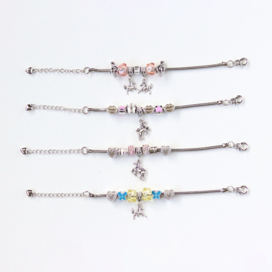 Armband met bedeltjes hanger Horse