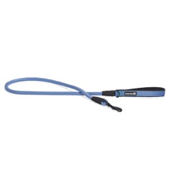 Premium Parinca Hondenriem looplijn Rond blauw 120x12
