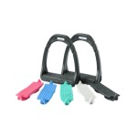 Losse beugel blokjes blauw stijgbeugels 12cm