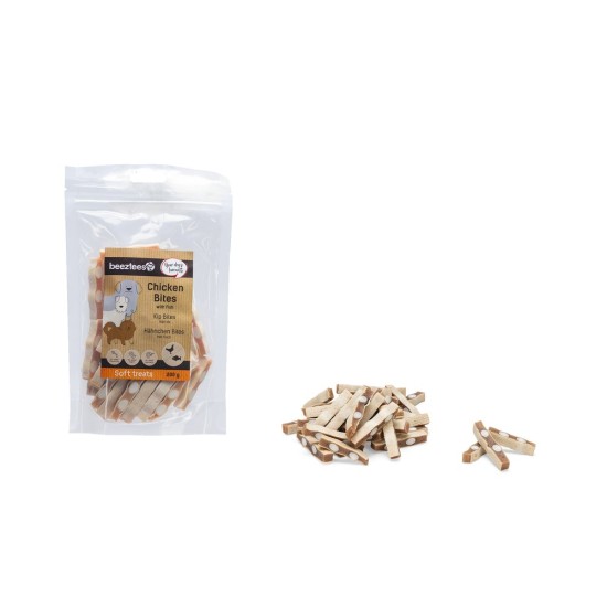 Tasty Treats Kip Bites met Vis