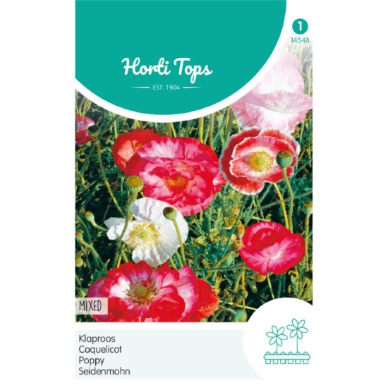 HortiTops Papaver gemengde klaproos